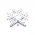 Showtec - 90° 4-way horizontal