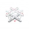 Showtec - 90° 4-way horizontal 1