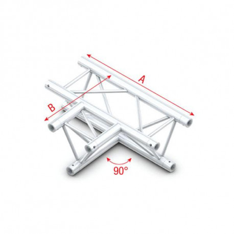 Showtec - 90° 3-way horizontal 1