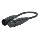 Dap Audio - 5 pin XLR Male- 3 pin XLR Female