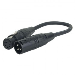 Dap Audio - 3 pin XLR Male to 5 pin XLR Female 1