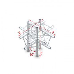 Showtec - Cross up/down 6-way 1