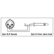 Dap Audio - XGA23 - XLR/F 3p. > Jack/M mono 2