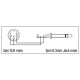 Dap Audio - XGA27 - XLR/M 3p. > Jack/M mono 2