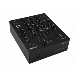 Omnitronic - PM-322P 3-Channel DJ Mixer with Bluetooth & USB Playe 1