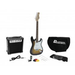 Dimavery - EGS-1 Electric guitar set, sunburst 1