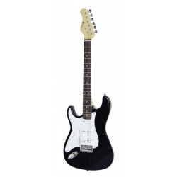 Dimavery - ST-203 E-Guitar LH, black 1