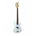Dimavery - PB-320 E-Bass, white