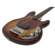 Dimavery - MM-501 E-Bass, fretless, tobacco 3