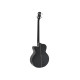 Dimavery - AB-450 Acoustic Bass, black 2