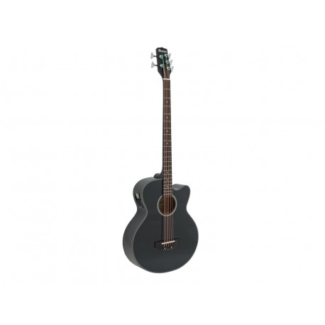 Dimavery - AB-455 Acoustic Bass, 5-string, schwarz 1