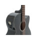 Dimavery - AB-455 Acoustic Bass, 5-string, schwarz 7