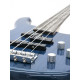 Dimavery - SB-321 E-Bass, blue hi-gloss 3