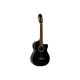Dimavery - CN-600E Classical guitar, schwarz 1