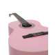 Dimavery - AC-303 Classical Guitar, pink 4