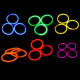 ZB - 100 Pulseras Luminosas Unicolor 0