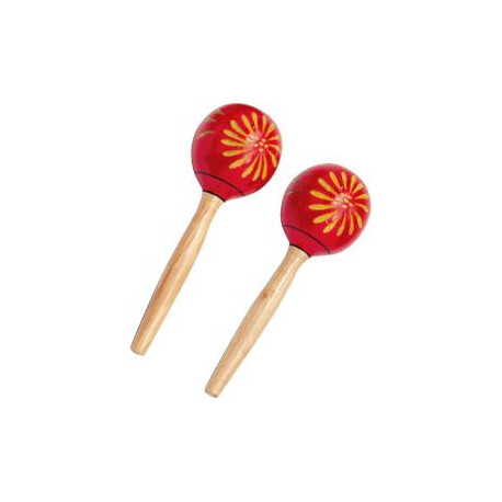 Peace - COPPIA MARACAS IN LEGNO PEACE RH 1