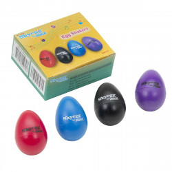 Peace - SET 4 EGG MARACAS PEACE RH-37-PA 1