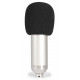 Vonyx - CM400 Studio Condenser Microphone Silver 173.403 3