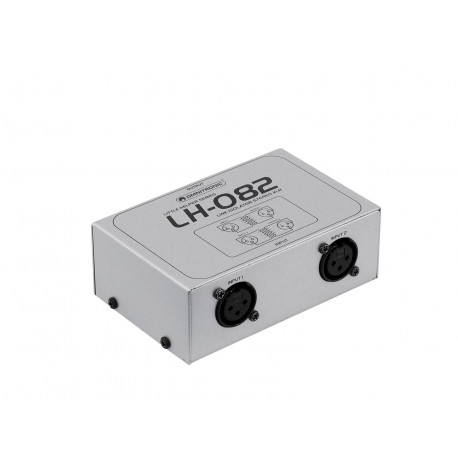 Omnitronic - LH-082 Stereo Isolator XLR 1