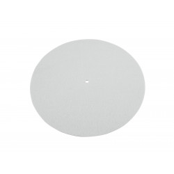 Omnitronic - Slipmat, anti-static, neutral white 1