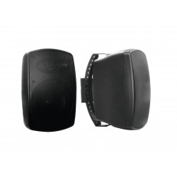 Omnitronic - OD-5 Wall Speaker 8Ohms black 2x 1