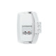 Omnitronic - OD-5 Wall Speaker 8Ohms white 2x 7