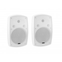 Omnitronic - OD-8 Wall Speaker 8Ohm white 2x 1