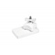 Omnitronic - Wall Bracket for ODP-204/206 white 2x 3