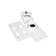 Omnitronic - Wall Bracket for ODP-204/206 white 2x 4