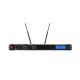 Omnitronic - UHF-302 2-Channel Wireless Mic System 823-832/863-865MHz 2