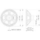 Lavoce - SSN153.00 15" Subwoofer Neodymium Magnet Steel Basket Driver 3