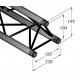 Alutruss - DECOLOCK DQ3-200 3-Way Cross Beam 2