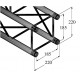 Alutruss - DECOLOCK DQ4-200 4-Way Cross Beam 2