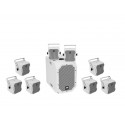 Omnitronic - Set BOB-10A wh + 8x BOB-4 wh