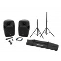 Omnitronic - Set XFM-212AP + Speaker stand MOVE MK2