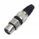 Omnitronic - Microphone cable 2x0.22 100m bk + plugs 11