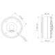Lavoce - DF10.17 1" Compression Driver Ferrite Magnet 6