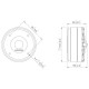 Lavoce - DF10.17T 1" Compression Driver Ferrite Magnet 9