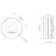 Lavoce - DN10.17T 1" Compression Driver Neodymium Magnet 3
