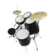 Dimavery - DS-200 Drum set, black 7