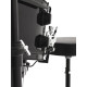 Dimavery - DS-200 Drum set, black 12