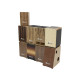 Dimavery - CJ-500 Cajon, Walnut, adjustable 15