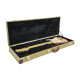 Dimavery - Wooden Case for E-Guitars, tweed 3