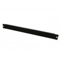 Omnitronic - Front Panel Z-19U-shaped, steel,black 1U