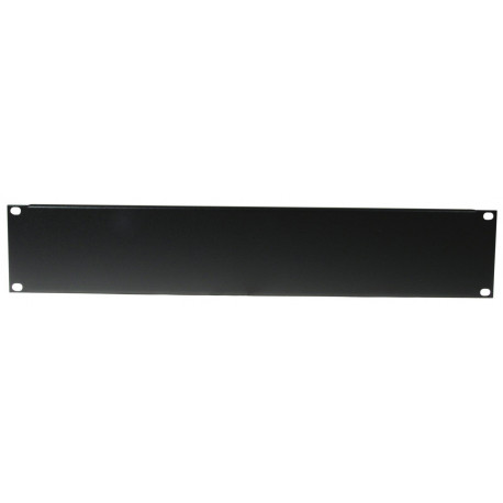Omnitronic - Front Panel Z-19U-shaped steel black 2U 1