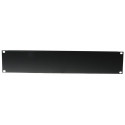 Omnitronic - Front Panel Z-19U-shaped steel black 2U