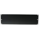 Omnitronic - Front Panel Z-19U-shaped steel black 3U 1