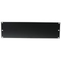 Omnitronic - Front Panel Z-19U-shaped steel black 3U