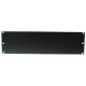 Omnitronic - Front Panel Z-19U-shaped steel black 3U 2